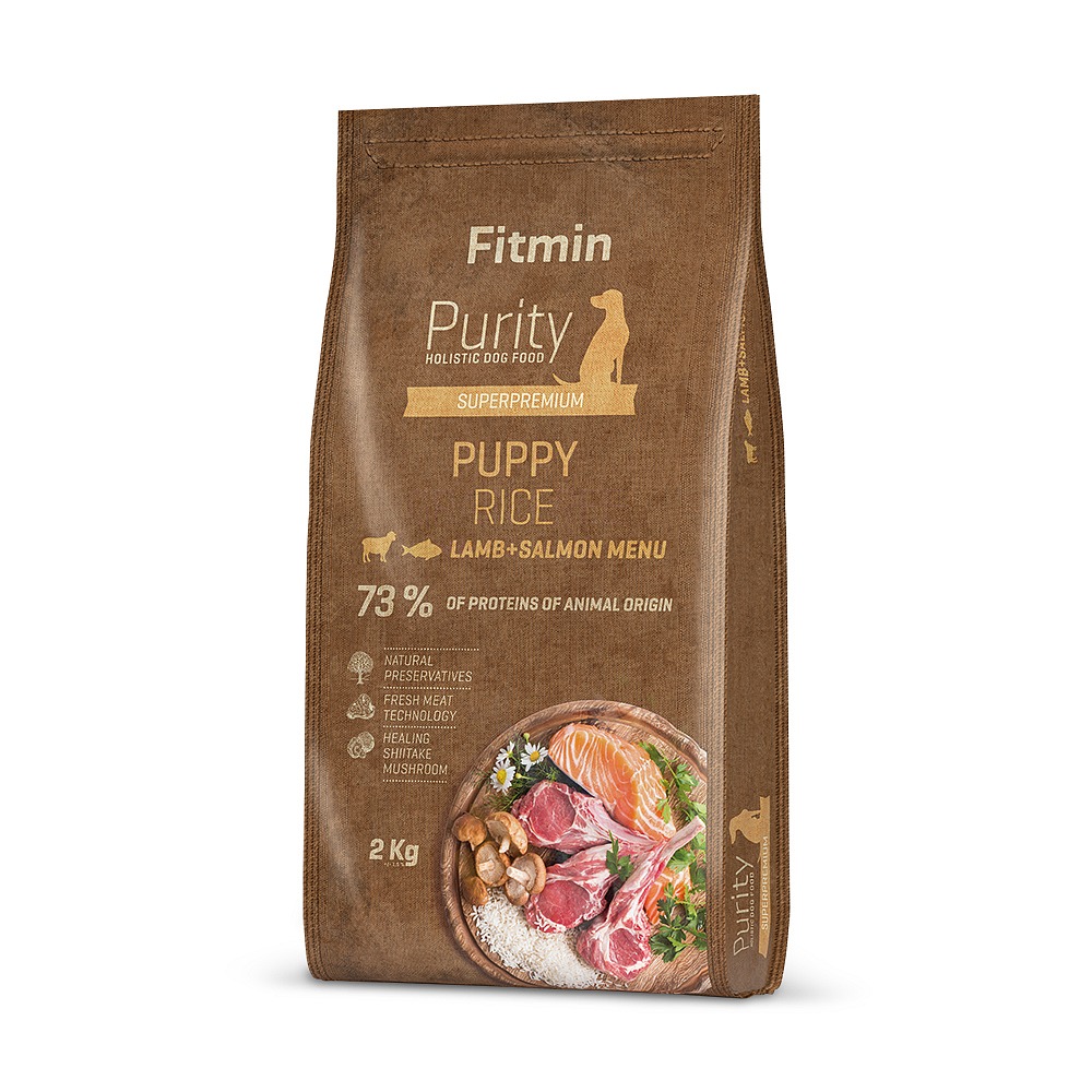 Fitmin dog Purity Rice Puppy Lamb&Salmon Fitmin dog Purity Rice Puppy Lamb&Salmon