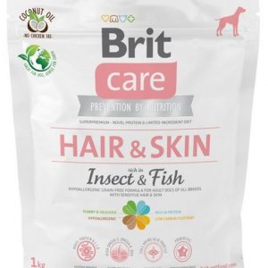 Brit Care Grain Free Adult Hair & Skin – Insects & Fish 1kg Brit Care Grain Free Adult Hair & Skin – Insects & Fish 1kg